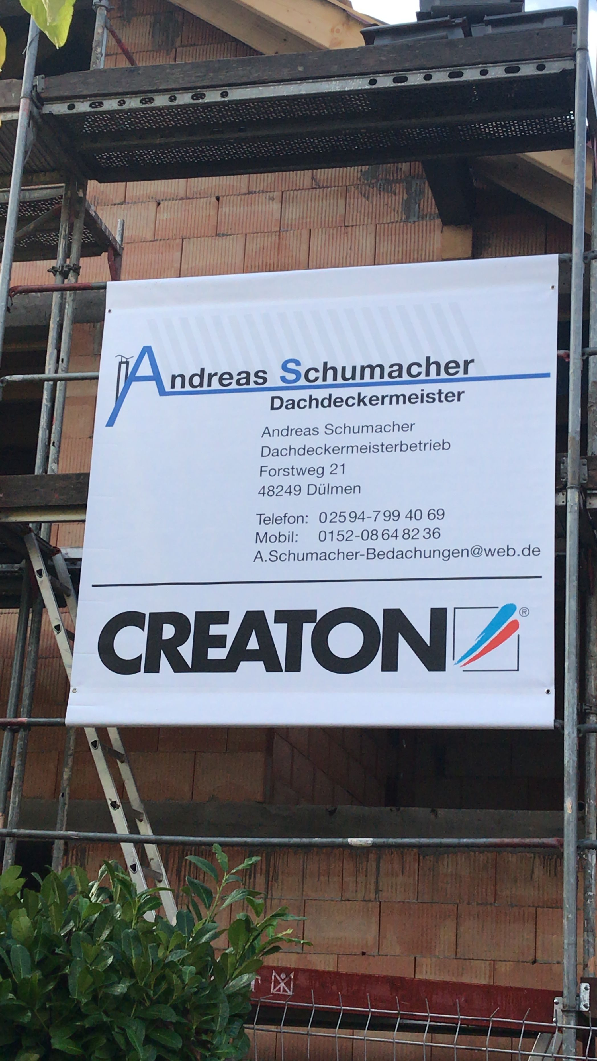 Andreas Schumacher Dachdeckermeisterbetrieb - STARTSEITE